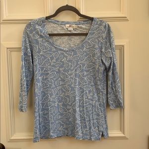 Vineyard Vines Fish Shirt Size XS